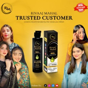 rivaj mahal hair oil for hair growth & shine 100% natural formula for men & women stops hair fall, promotes thick & long hair 200ml, hair food oil, hair growth oil, herbal hair oil, hair fall control, rosemary oil for hair growth free delivery